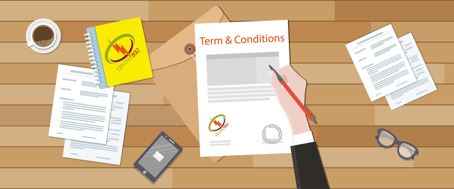 terms and condition banner